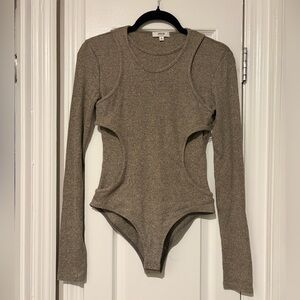 Agolde Knit Top in Gray
